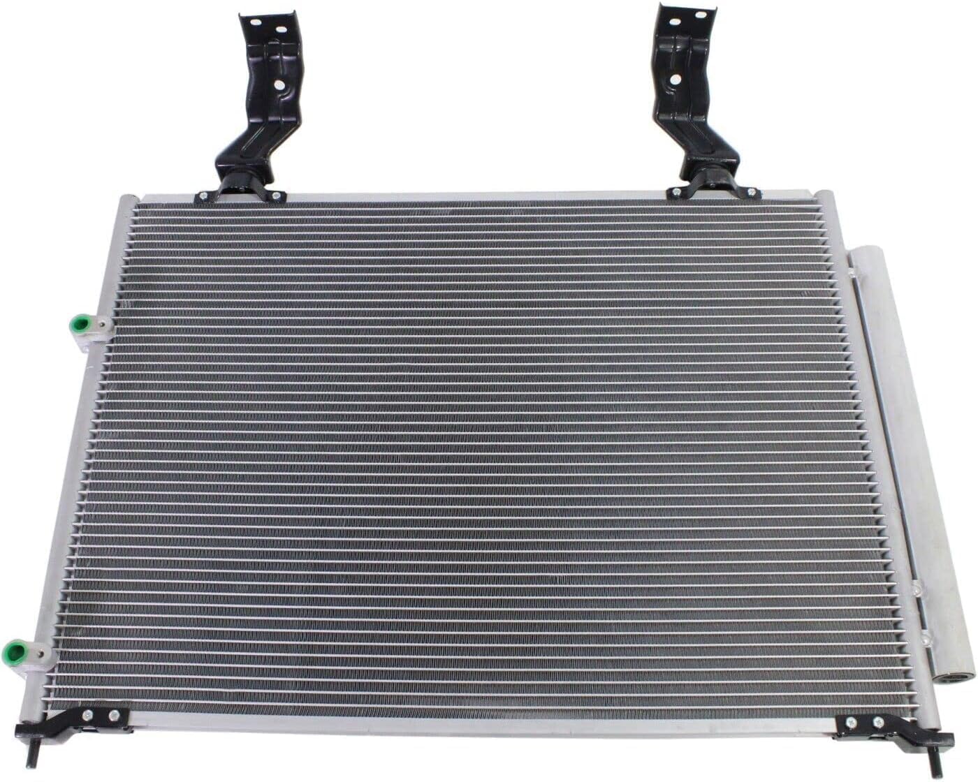 Front A/C Condenser Aluminum Core Direct Replacement Compatible With 2001-2006 Acura MDX / 2003-2008 Honda Pilot AC3030104 HO3030148 80100S3V305 80100S9V305