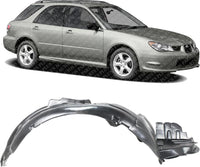 Front Fender Liner Right Passenger Side Direct Replacement Compatible With 2006-2007 Subaru Impreza SU1249116 59110FE120