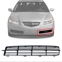 Front Fog Light Cover Mesh Primed Left Driver Side Direct Replacement Compatible With 2004-2006 Acura TL AC1038103 71107SEPA00