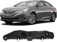 Front Bumper Bracket Right Passenger Side Direct Replacement Compatible With 2015-2017 Hyundai Sonata HY1043114 86514C2000