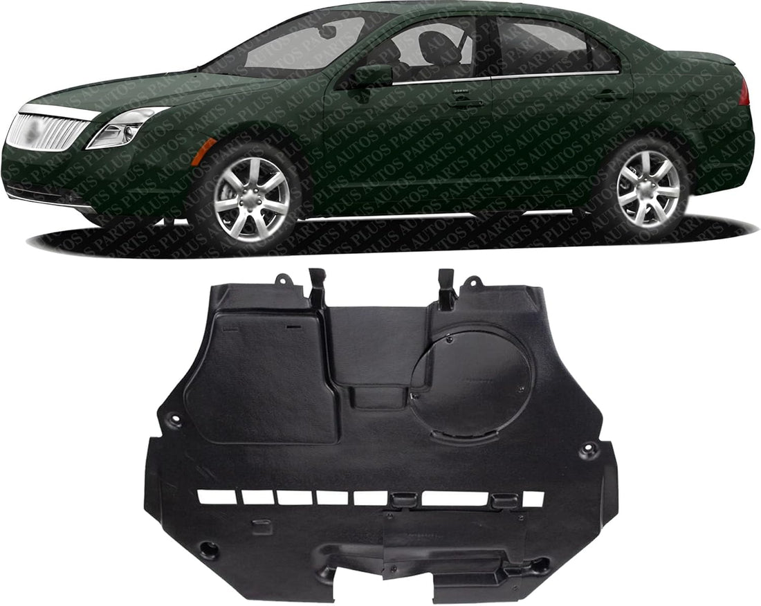 Front Engine Splash Under Cover Direct Replacement Compatible with 2010-2012 Ford Fusion FO1228112 9E5Z5410494A