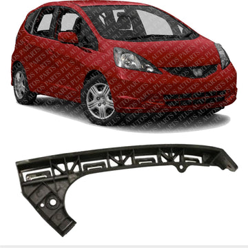 Front Bumper Support Bracket Right Passenger Side Direct Replacement Compatible with 2009-2014 Honda Fit HO1043102 71140TK6A00
