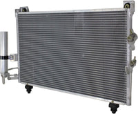 Front A/C Condenser Aluminum Core Direct Replacement Compatible With 2003-2006 Mitsubishi Outlander MI3030162 MR958462