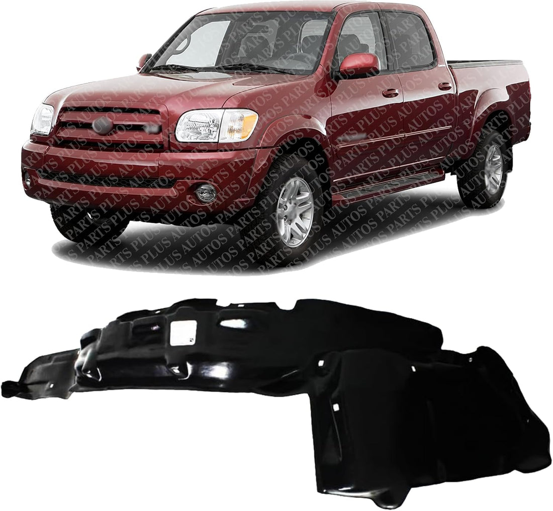 Front Fender Liner Left Driver Side Direct Replacement Compatible With 2003-2006 Toyota Tundra TO1248125 538760C030