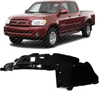 Front Fender Liner Left Driver Side Direct Replacement Compatible With 2003-2006 Toyota Tundra TO1248125 538760C030