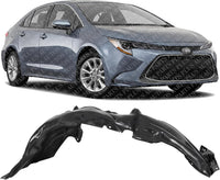 Front Fender Liner Right Passenger Side Direct Replacement Compatible With 2019-2020 Toyota Avalon TO1249224 5387507030