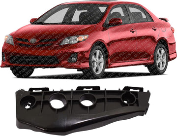 Front Bumper Support Bracket Left Driver Side Direct Replacement Compatible With 2011-2013 Toyota Corolla TO1042114 5211602170