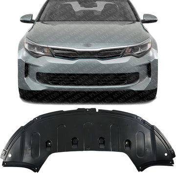 Front Engine Splash Shield Under Cover Direct Replacement Compatible with 2016-2018 Kia Optima KI1228157 29110D4000