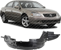 Front Fender Liner Right Passenger Side Direct Replacement Compatible With 2002-2006 Nissan Altima NI1251113 638428J000