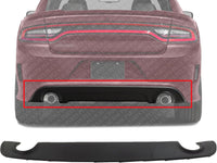 Rear Bumper Lower Valance Air Dam Deflector Textured Direct Replacement Compatible With 2023 Dodge Charger Pursuit CH1195133 68240581AA