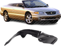 Front Fender Liner Right Passenger Side Direct Replacement Compatible With 1996-2000 Chrysler Sebring CH1249122 5256848