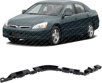 Rear Bumper Bracket Left Driver Side Direct Replacement Compatible With 2006-2007 Honda Accord HO1132100 71598SDAA10