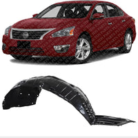 Front Fender Liner Left Driver Side Direct Replacement Compatible With 2013-2015 Nissan Altima NI1248134 638413TA0D