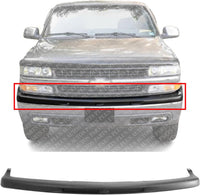 AUTOS PARTS PLUS Front Bumper Face Bar Upper Cover Direct Replacement Compatible With 2000-2006 Chevrolet Tahoe GM1051103 15050703