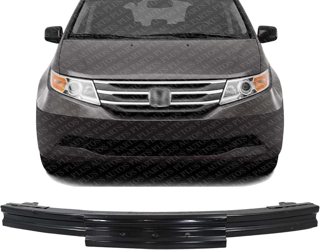 Front Bumper Reinforcement Steel Direct Replacement Compatible With 2011-2017 Honda Odyssey HO1006186 71130TK8A00ZZ