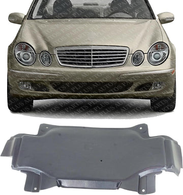 Front Engine Center Splash Shield Under Cover Plastic Direct Replacement Compatible with 1998-2003 Mercedes Benz MB1228105 2105242430