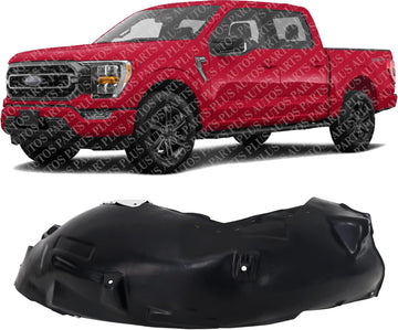 Front Fender Liner Left Driver Side Direct Replacement Compatible With 2021-2023 Ford F-150 FO1248213 ML3Z16103C