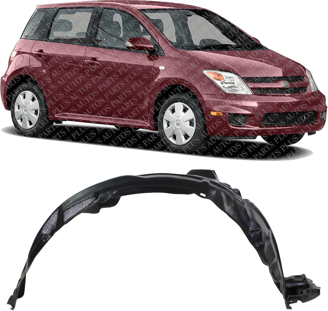 Front Fender Liner Right Passenger Side Direct Replacement Compatible With 2004-2006 Scion xA SC1249101 5387552092