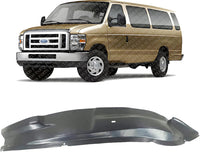 Front Fender Liner Left Driver Side Direct Replacement Compatible With 1997-2014 Ford E-Series FO1250109 4C2Z16103AA