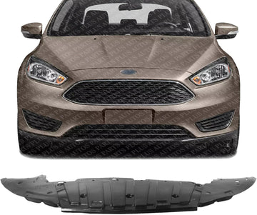 Front Engine Splash Shield Under Cover Air Deflector Direct Replacement Compatible with 2015-2018 Ford Focus FO1228150 F1EZ17808A