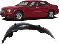 Front Fender Liner Left Driver Side Direct Replacement Compatible With 2005-2010 Chrysler 300/2006-2010 Dodge Charger / 2005-2008 Magnum CH1250128 5065503AD