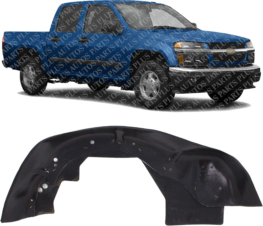 Front Fender Liner Inner Section Right Passenger Side Direct Replacement Compatible With 2004-2008 Chevrolet Colorado GM1249164 15799571