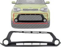 Front Bumper Lower Cover Textured Direct Replacement Compatible With 2014-2016 Kia Soul KI1015104 86512B2000