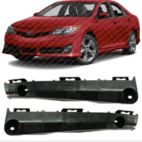Set Of 2 Front Bumper Retainer Left Driver & Right Passenger Side Direct Replacement Compatible With 2012-2014 Toyota Camry TO1033111 TO1032111 5253506130 5253606120