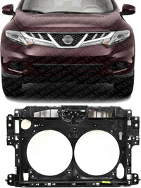 Front Radiator Support Plastic Direct Replacement Compatible With 2009-2014 Nissan Murano NI1225186 625001AA0A
