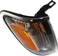 Front Corner Lights Assembly With Chrome Trim Right Passenger Side Direct Replacement Compatible With 2001-2004 Toyota Tacoma TO2521161 8161004080