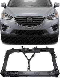 Front Radiator Support Assembly Composite Plastic Direct Replacement Compatible With 2013-2017 Mazda 5 MA1225148 BBM253110F