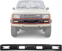 Front Bumper Primed Steel Direct Replacement Compatible With 1984-1987 Toyota Pickup & 4Runner TO1002117 5211189140