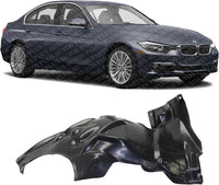 Front Fender Liner Rear Section Plastic Right Passenger Side Direct Replacement Compatible With 2013-2019 BMW 3-Series BM1249148 51717356822-PFM