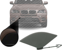 Front Bumper Tow Hook Cover Direct Replacement Compatible With 2011-2013 BMW X5 BM1029137 51117222744
