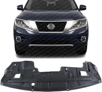 Front Engine Splash Shield Under Cover Direct Replacement Compatible with 2013-2014 Nissan Pathfinder / 2014 Infiniti QX60 NI1228147 758923JA0B