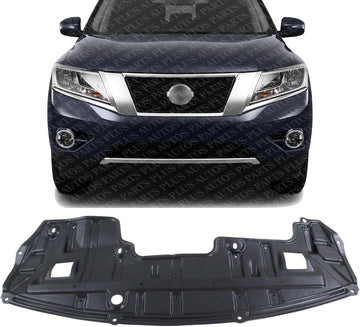 Front Engine Splash Shield Under Cover Direct Replacement Compatible with 2013-2014 Nissan Pathfinder / 2014 Infiniti QX60 NI1228147 758923JA0B