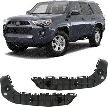 Set Of 2 Front Bumper Retainer Plastic Left Driver & Right Passenger Side Direct Replacement Compatible With 2014-2023 Toyota 4Runner TO1043126 TO1042126 5211535153 5211635152