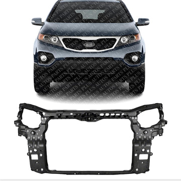 Front Radiator Support Assembly Direct Replacement Compatible With 2011-2013 Kia Sorento KI1225152 641011U000