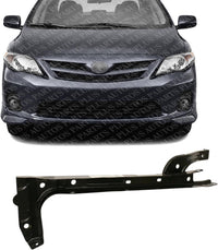Front Radiator Support Hood Latch Steel Direct Replacement Compatible With 2009-2011 Toyota Corolla TO1233101 5320802110 5320812540
