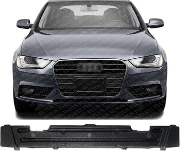 Front Bumper Absorber Plastic Direct Replacement Compatible With 2013-2016 Audi A4 / S4 / A4 Quattro AU1070104 8K0807550F