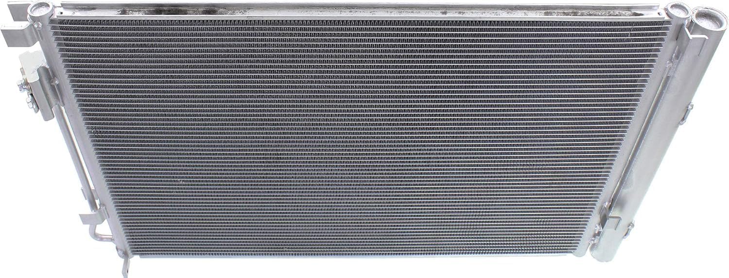 Front AC Condenser Aluminum Core Direct Replacement Compatible With 2012-2017 Hyundai Accent/Kia Rio/Veloster HY3030157 HY3030149 HY3030150 976061W000 976061W001 976061R0