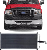 Front A/C Condenser Aluminum Core Direct Replacement Compatible With 2004-2008 Ford F-150/2006-2008 Lincoln Mark FO3030193 7L3Z19712A