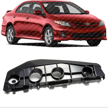 Front Bumper Support Bracket Right Passenger Side Direct Replacement Compatible With 2011-2013 Toyota Corolla TO1043114 5211502170
