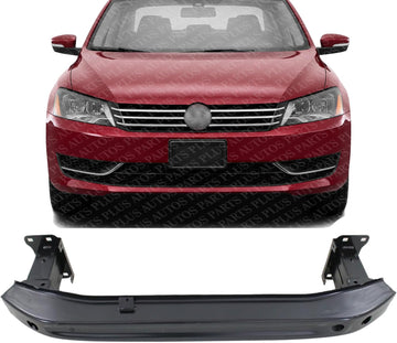 Front Bumper Impact Bar Reinforcement Steel Direct Replacement Compatible With 2012-2015 Volkswagen Passat VW1006139 561807109