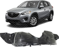 Front Fender Liner Left Driver Side Direct Replacement Compatible With 2013-2016 Mazda CX-5 MA1248142 KD5356140E