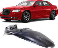 Front Fender Liner Left Driver Side Direct Replacement Compatible With 2015-2023 Chrysler 300 CH1248170 68205933AF-PFM