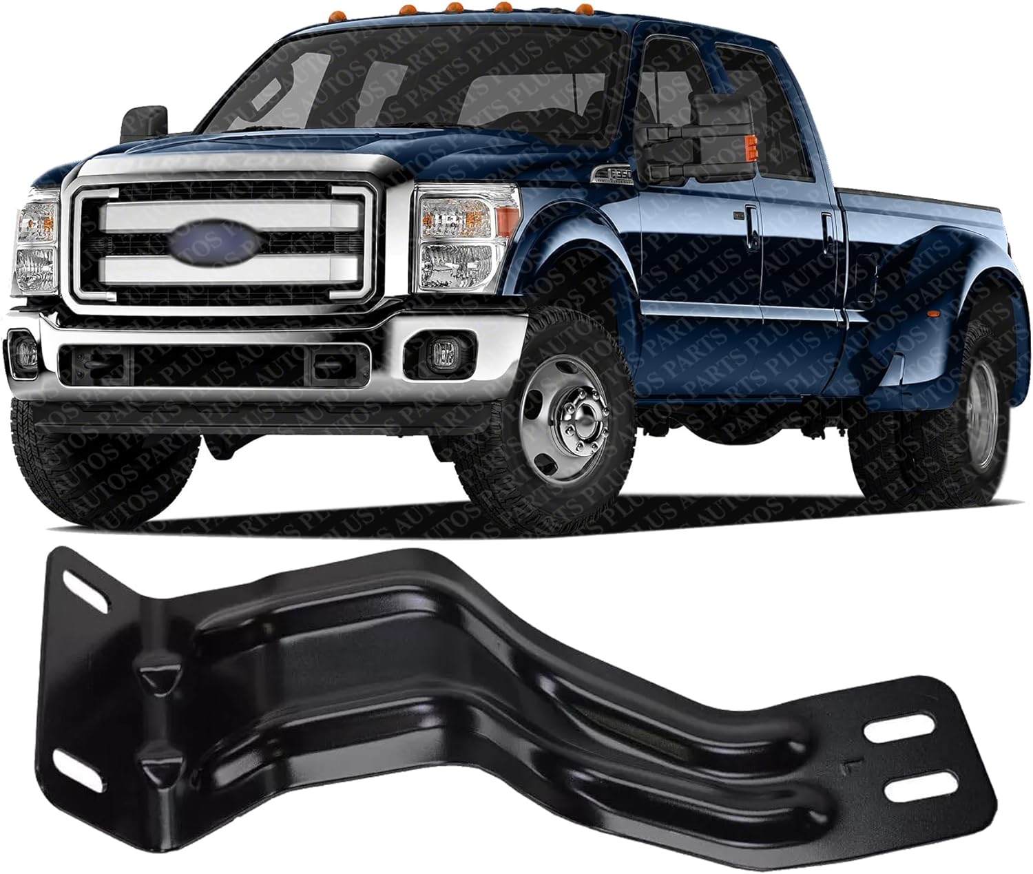 Front Bumper Inner Bracket Left Driver Side Direct Replacement Compatible With 2011-2016 Ford F-Series Super Duty FO1066185 BC3Z17B837A