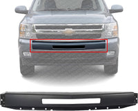 Front Bumper Face Bar Primed With Air Hole Direct Replacement Compatible With 2009-2013 Chevrolet Silverado 1500/2007-2010 2500HD 3500 GM1002836 15941837 15941850