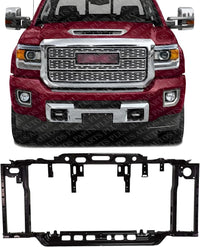 Front Radiator Support Assembly Direct Replacement Compatible With 2017-2019 GMC Sierra/Chevrolet Silverado 2500HD 3500HD GM1225388