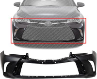 AUTOS PARTS PLUS Front Bumper Cover Primed Direct Replacement Compatible With 2015-2017 Toyota Camry TO1000409 5211907912